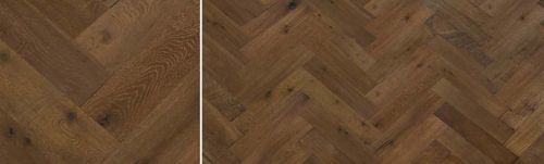 Sample image of D&M Flooring Artisan Home Collection - Pulpis Brown Herringbone - DMAH-506HB