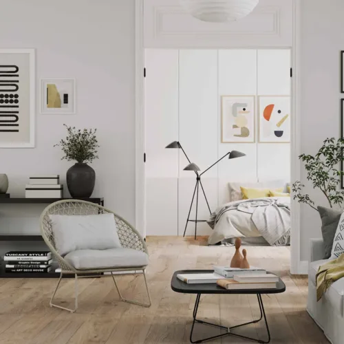 Flooring Sample Of Bella Cera Monument Plank Collection - Grandi MOGR566