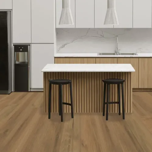 Flooring sample of Fuzion Bison Trail Collection - Pioneer Gold BSOAK190PNG