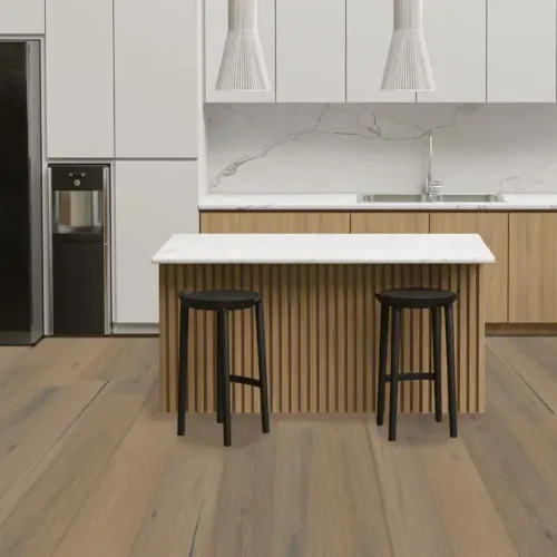 Flooring sample of Fuzion Bison Trail Collection - Wild Rye BSOAK190WLD