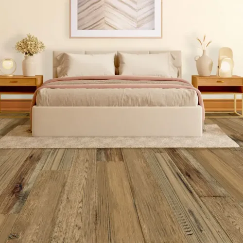 Flooring sample of Fuzion Bison Trail Collection - Woodstock BSHIC190WST