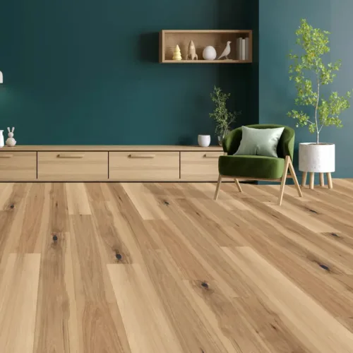 Flooring sample of Fuzion Nordic Lights Collection - Fjord Mist NLHIC190FM