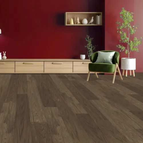Flooring sample of Fuzion Nordic Lights Collection - Nordic Night NLHIC190NN