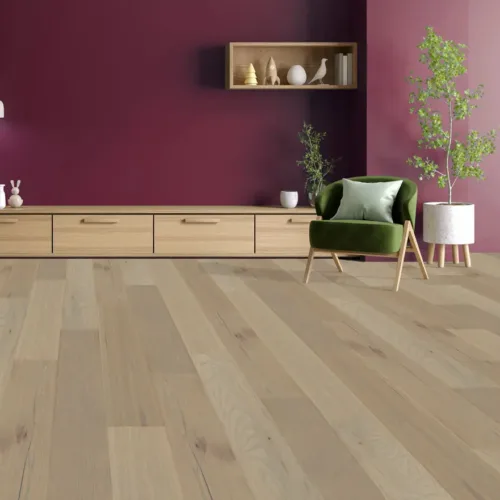 Flooring sample of Fuzion Nordic Lights Collection - Snowbound NLHIC190SB