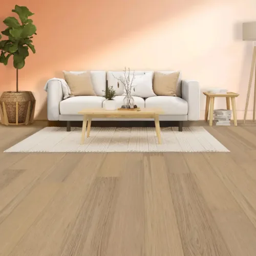 Flooring sample of Fuzion Nordic Lights Collection - Viking Vanilla NLOAK190VI