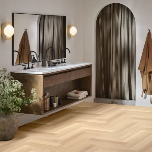 Flooring image of Anderson Tuftex - European Ash Herringbone Collection - Carnival - AA846-11089