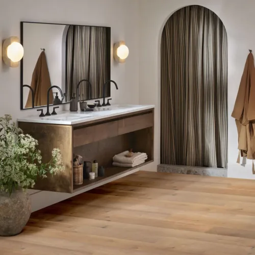 Flooring image of Anderson Tuftex - Metallics II Collection - Luxe Gold - AA848-12024