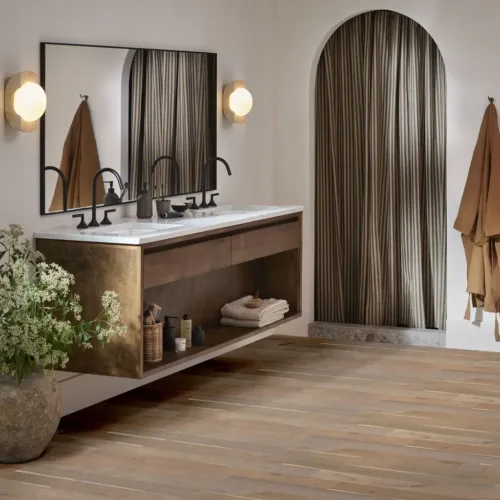 Flooring image of Anderson Tuftex - Metallics II Collection - Modern Bronze - AA848-17064