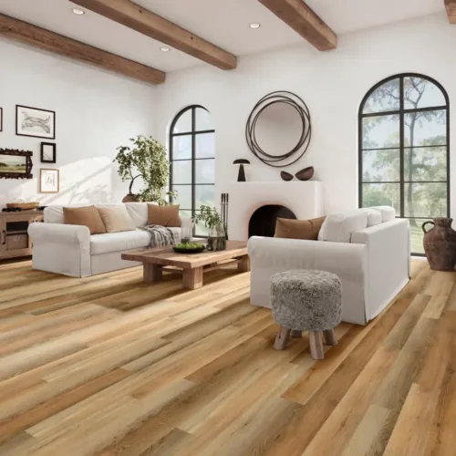 Flooring image of Titan Surfaces - Retro Plank - Golden Oak - TW09V-9001